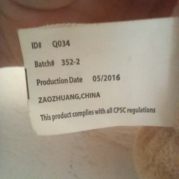 Kellytoy Brown Lab Plush Hand Puppet-Dog-Puppy-Green Glitter Eyes-2016-9" - Picture 8 of 9